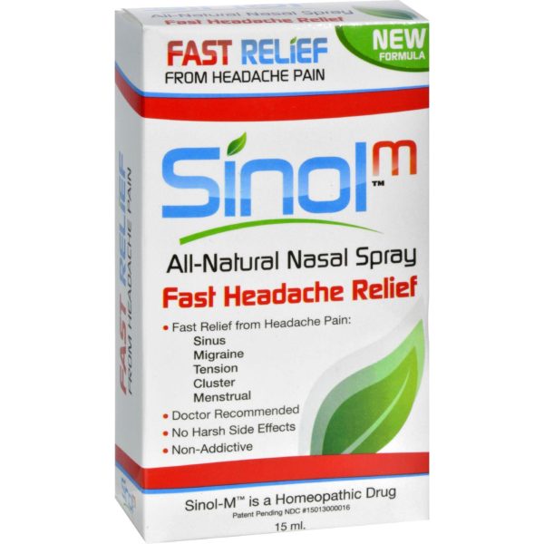 Sinol Headache Relief Nasal Spray - 15 Fl Oz Online