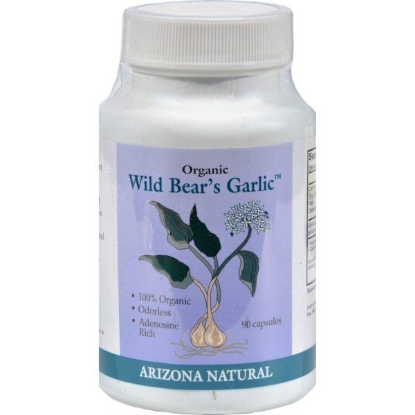 Arizona Natural Resource Wild Bear s Garlic - 235mg - 90 Caps Fashion