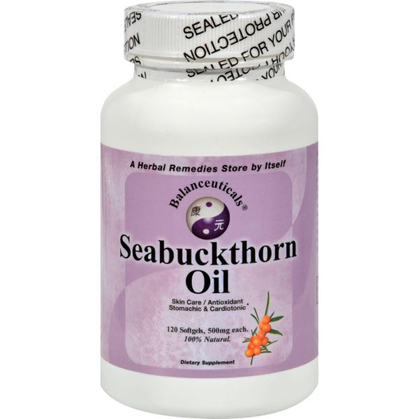 Balanceuticals Seabuckthorn Oil - 120 Caps Fashion