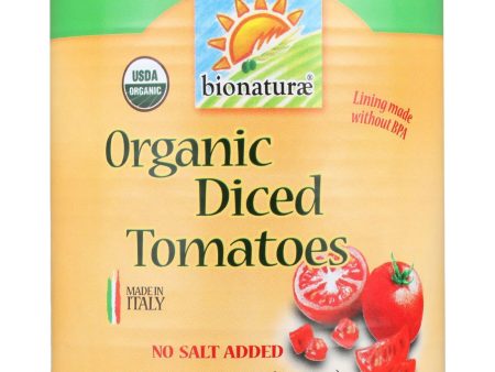 Bionaturae Tomatoes - Organic - Diced - 28.2 Oz - Case Of 12 Supply