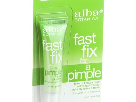 Alba Botanica Fast Fix For A Pimple - .25 Oz - Case Of 6 Fashion