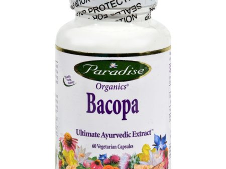 Paradise Herbs Bacopa - 60 Vegetarian Capsules For Cheap