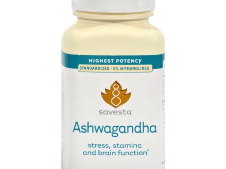 Savesta Ashwagandha - 60 Vegetarian Capsules Supply