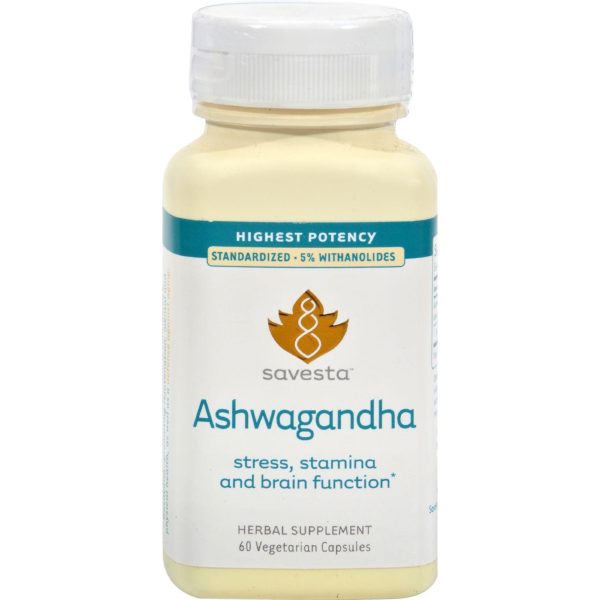 Savesta Ashwagandha - 60 Vegetarian Capsules Supply