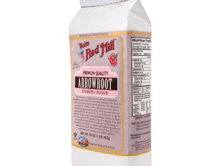 Bob s Red Mill Arrowroot Starch - Flour - 16 Oz - Case Of 4 on Sale