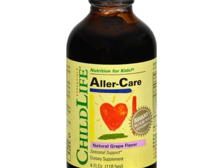 Childlife Aller-care Grape - 4 Fl Oz Online Hot Sale