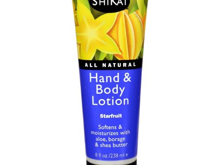 Shikai All Natural Hand And Body Lotion Starfruit - 8 Fl Oz Online