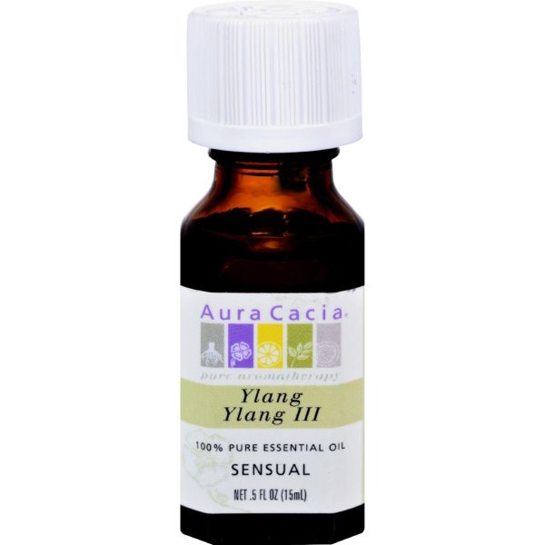 Aura Cacia Pure Essential Oil Ylang Ylang - 0.5 Fl Oz Fashion