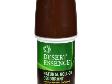 Desert Essence Natural Roll-on Deodorant - 2 Oz Supply