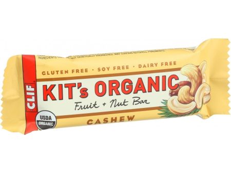 Clif Kit s Organic Fruit And Nut Bar - Cashew - Case Of 12 - 1.62 Oz Bars Sale