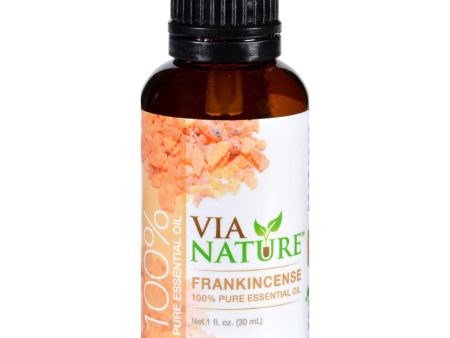 Via Nature Essential Oil - 100 Percent Pure - Frankincense - 1 Fl Oz Cheap