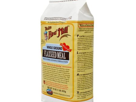 Bob s Red Mill Brown Flaxseed Meal - 16 Oz - Case Of 4 Sale