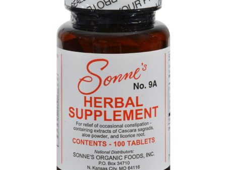 Sonne s No. 9a Herbal Supplement - 100 Tablets Online Sale