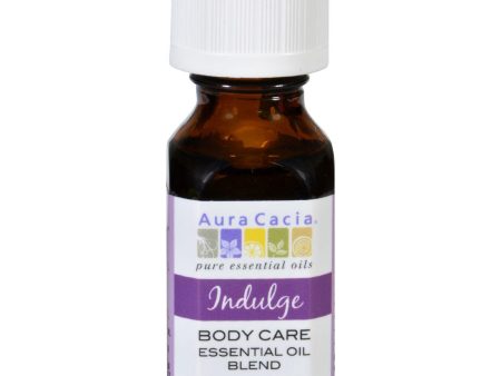 Aura Cacia Essential Oil Blend - Body - Indulge - .5 Oz Fashion