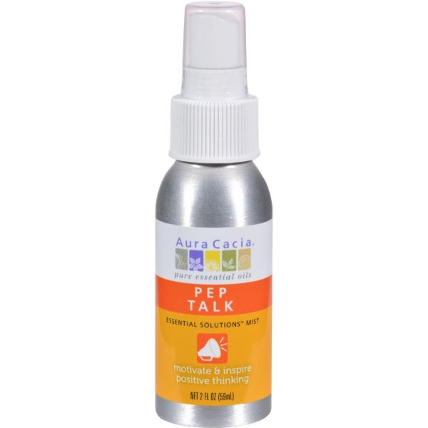 Aura Cacia Essential Solutions Mist Pep Talk - 2 Fl Oz Online