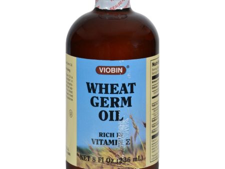 Viobin Wheat Germ Oil - 8 Fl Oz Supply