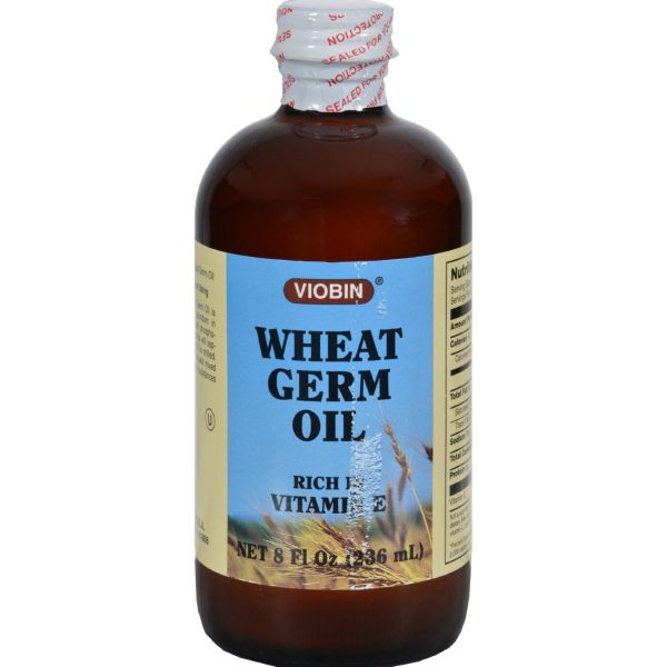 Viobin Wheat Germ Oil - 8 Fl Oz Supply