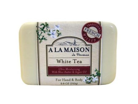 A La Maison Bar Soap White Tea - 8.8 Oz on Sale