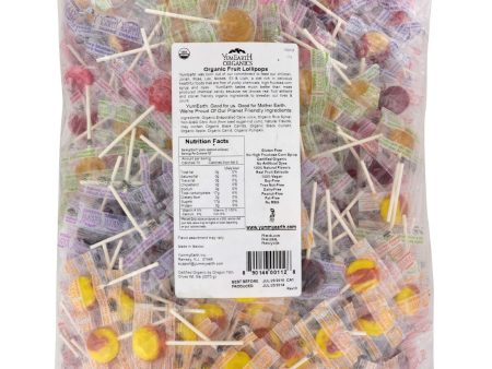 Yummy Earth Organic Fruit Lollipops - Assorted Fruits Flavors - 5 Lb Container For Cheap