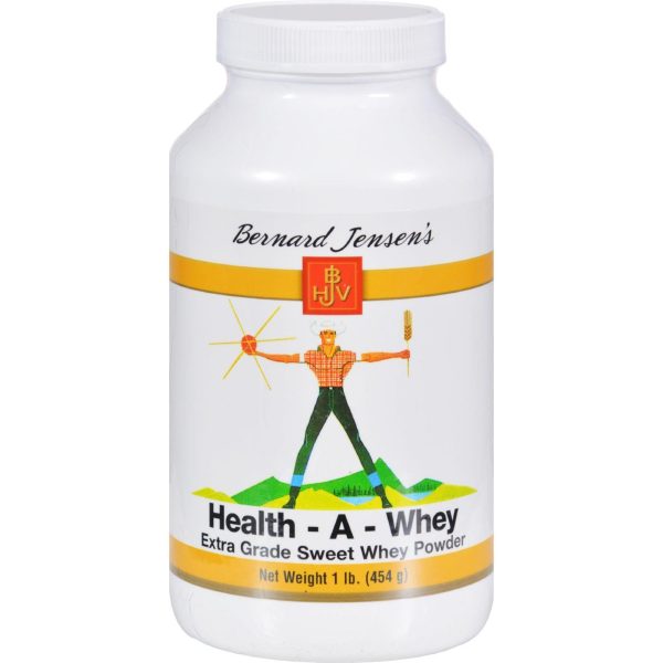 Bernard Jensen Health-a-whey - 1 Lb Online Hot Sale