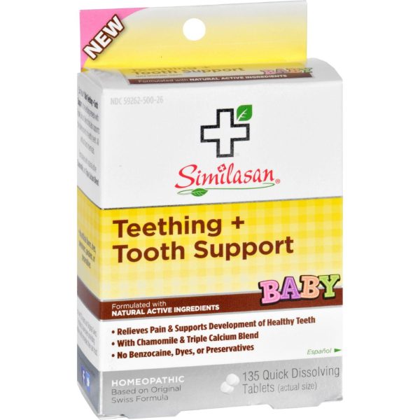 Similasan Baby Teething And Tooth Support - 135 Tablets Online Sale